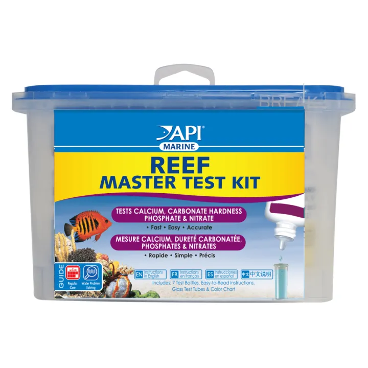 API aquarium water test kit representing aquarium supplies