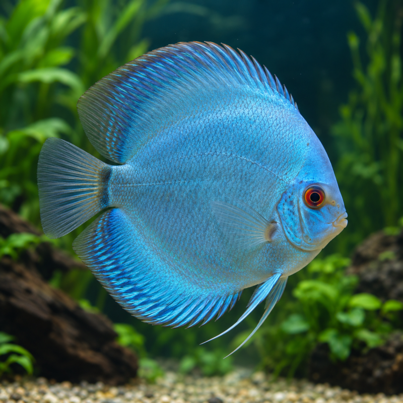 Blue diamond discus