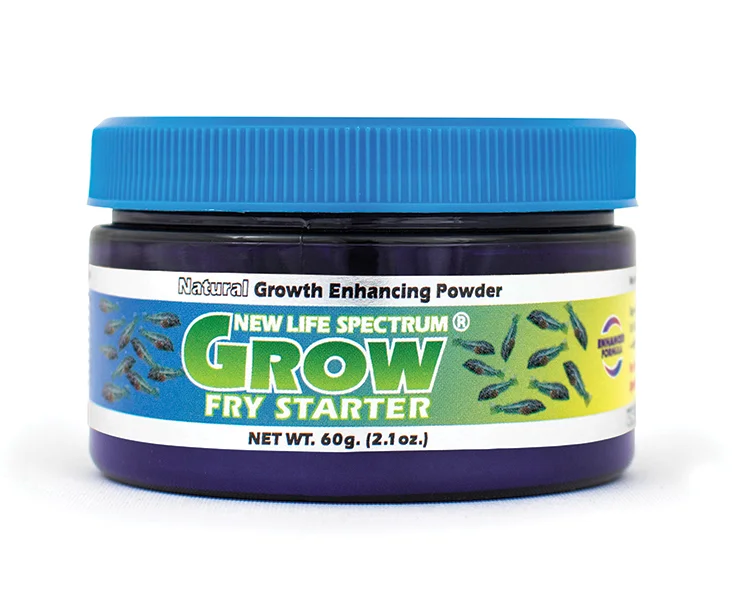 New Life Spectrum GROW Fry Starter powder, 60 g jar